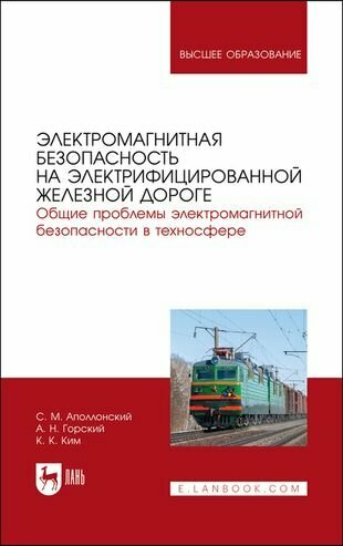 Электромагнитная безопасность на электрифицированной железной дороге Общие проблемы электромагнитной безопасности в техносфере Учебное пособие для вузов - фото №1