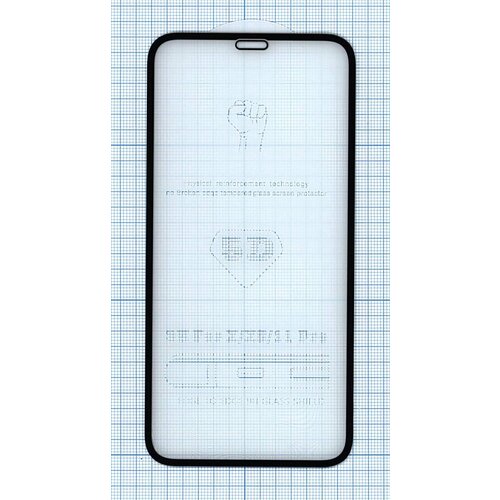 Защитное стекло 5D для Apple iPhone 11 Pro черное защитное стекло 5d для apple iphone 14 13 13 pro черное
