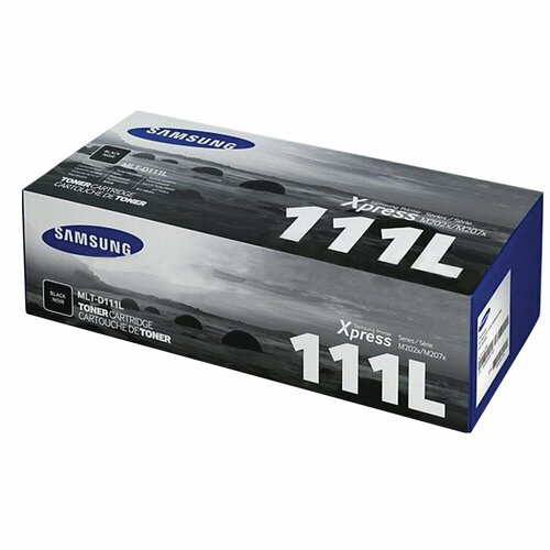 Картридж лазерный SAMSUNG (MLT-D111L) SL-M2020/M2020W/M2070/M2070W, оригинальный, ресурс 1800 стр, SU801A