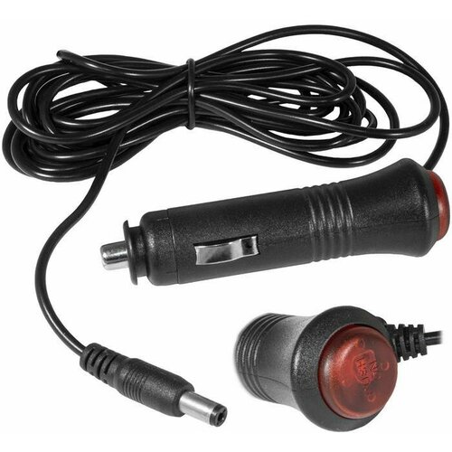 TD-58 Автомобильное зарядное устройство в прикуриватель 12 В разъём 35 мм длина провода 3 м 990₽