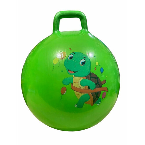 Мяч Прыгун с ручкой для малышей Диаметр 50 см Мяч для гимнастики Спорт Развитие Массаж 595₽