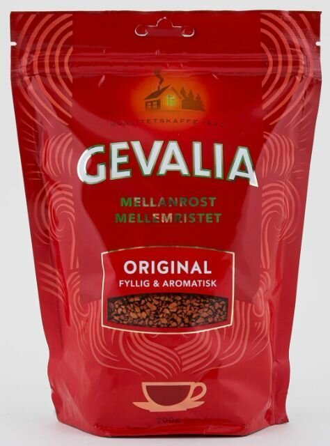 Кофе растворимый Gevalia Original 200 гр. из Финляндии
