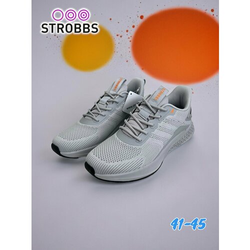 Кроссовки STROBBS, полнота R, размер 44, серый