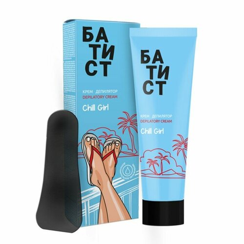 Крем-депилятор дополнительное увлажнение батист фруктово-трявяной 100 мл 812₽