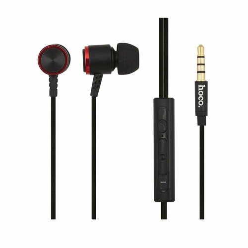 Наушники Hoco M42 mini jack 35 mm black 650₽