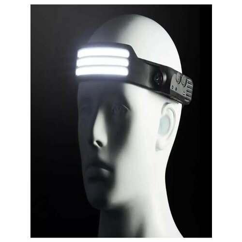 Фонарик налобный аккумуляторный