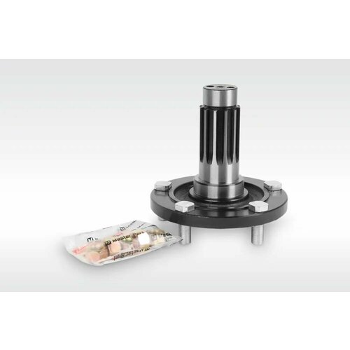 Фланец Master Part МТЗ редуктора конечной передачи переднего моста с болтами и гайками ( 5 шпилек ); 72-2308070