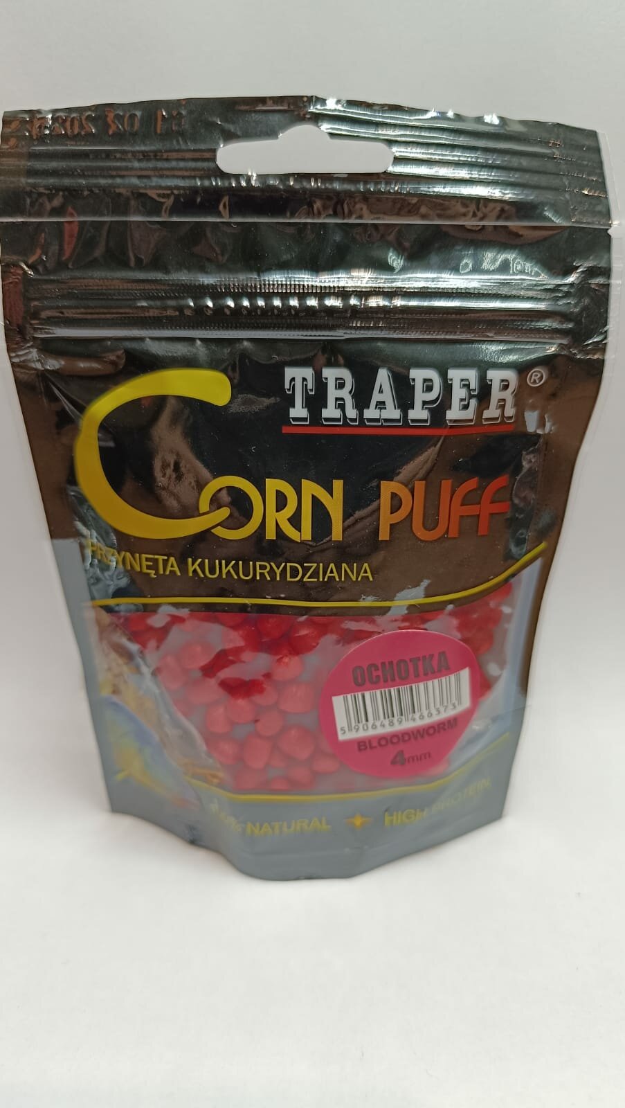 Насадка Пуф TRAPER 4мм, 20гр Мотыль