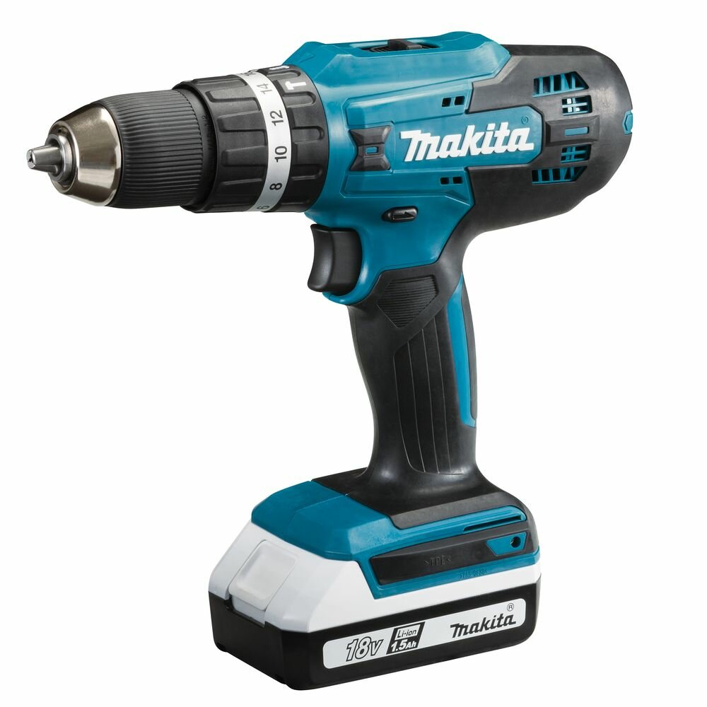 Аккумуляторная дрель-шуруповерт Makita HP488DWE