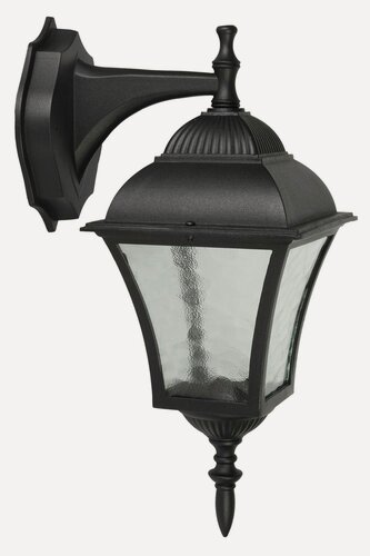 Изображение товара Уличный светильник De Fran TV-880DN Е27 60Вт IP44, серия Стандарт, черный, фактурное стекло