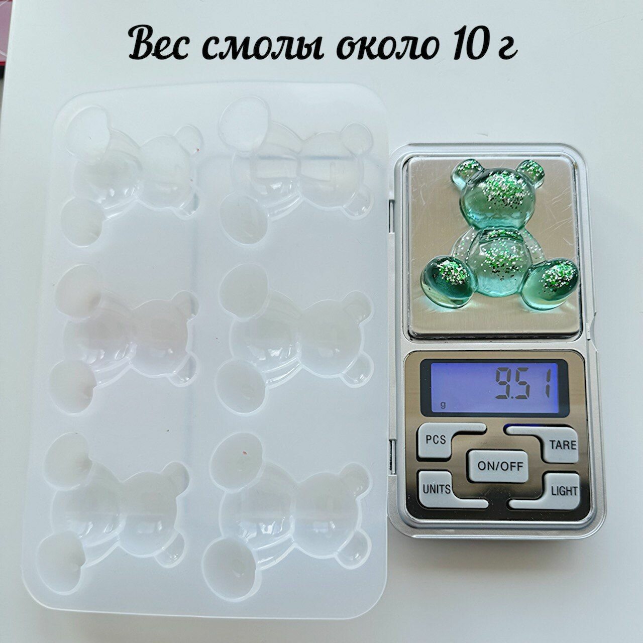 6 больших мишек Gummy — фото 1