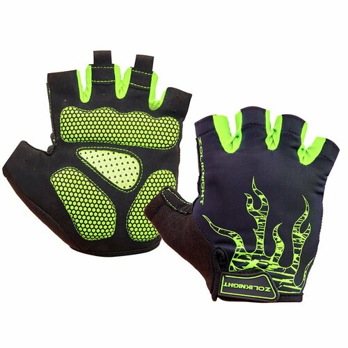 Велоперчатки ZL2313 зеленые L 1499₽