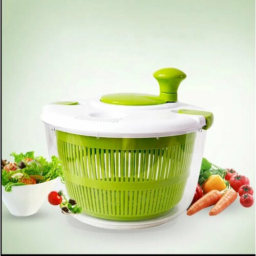Центрифуга для зелени и салата 3 литра/ Сушилка для салата и зелени