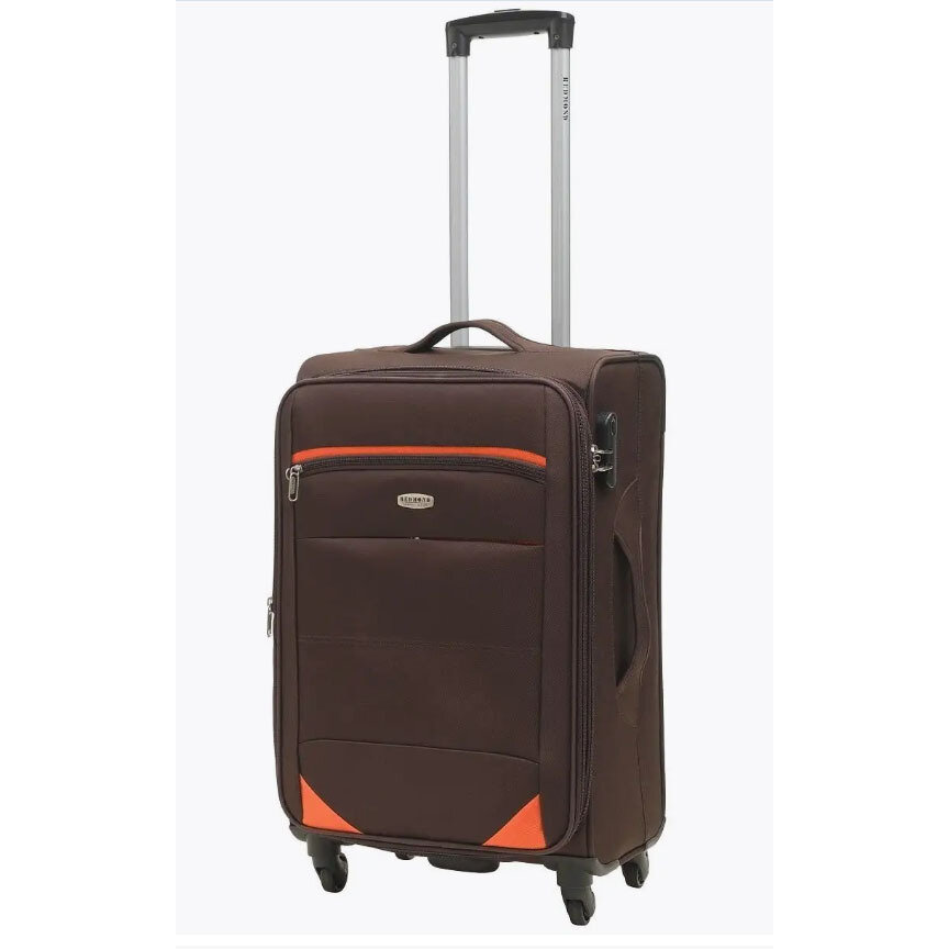 фото Чемодан Redmond тканевый ультралегкий коричневый CSR04L28BR (ХL) 77х45х28(+3) см/3,7 кг