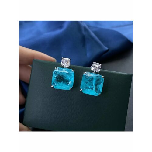 Серьги ZULTANIT, голубой