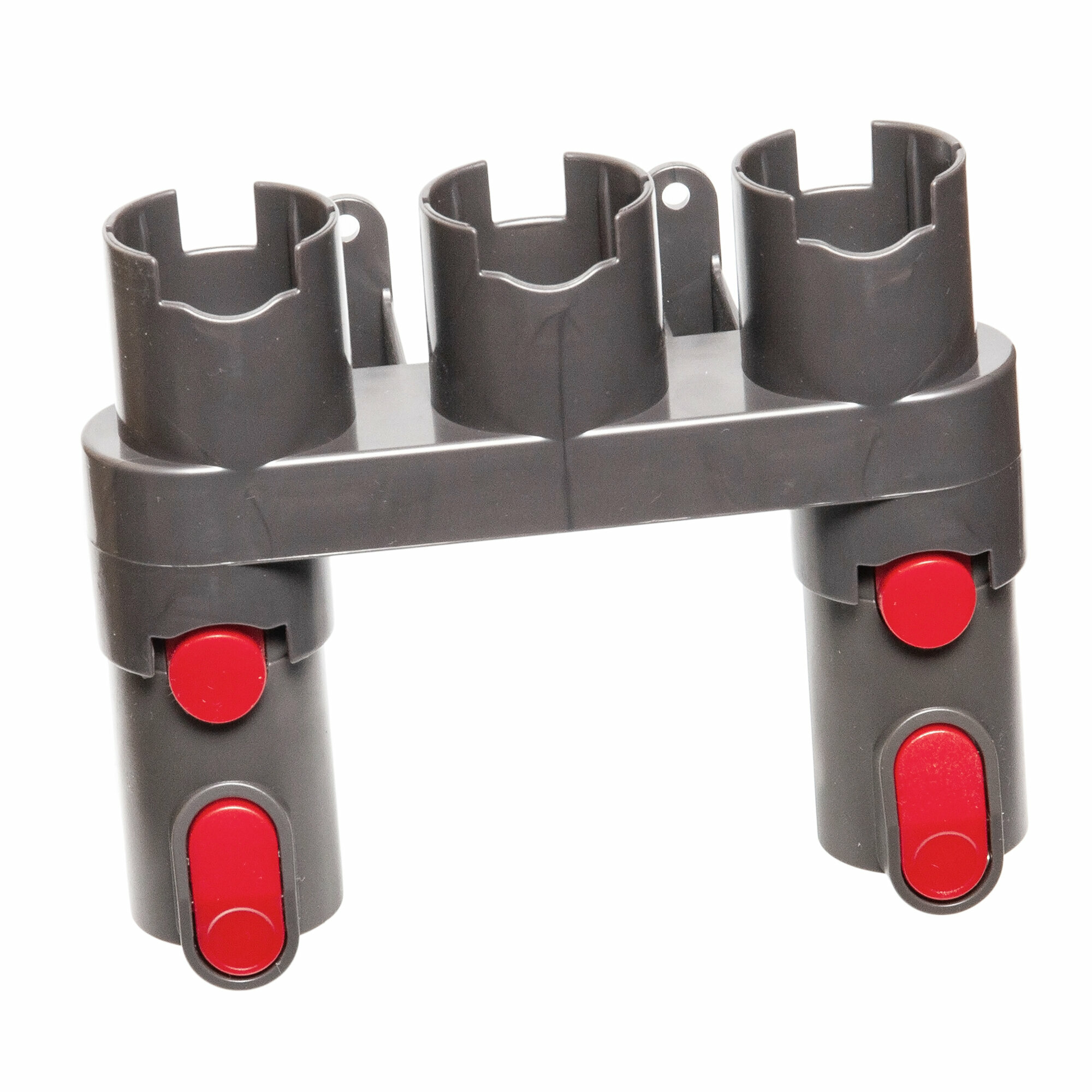 фото Держатель для насадок пылесосов Dyson V7 / V8 / V10 / V11 / V12 / V15 . Настенное крепление аксессуаров + 2 переходника