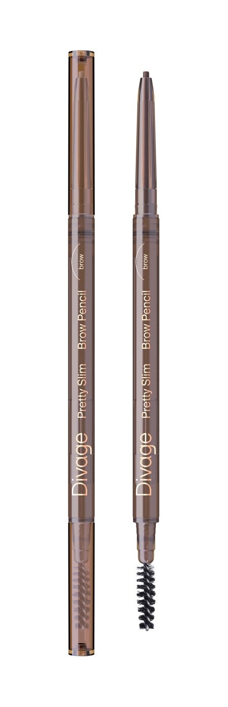 DIVAGE Карандаш для бровей Slim, 0,06 г, 02