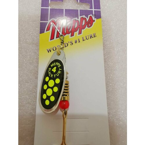 Блесна Mepps BLACK FURY CHARTREUSE AG #4 (8г)