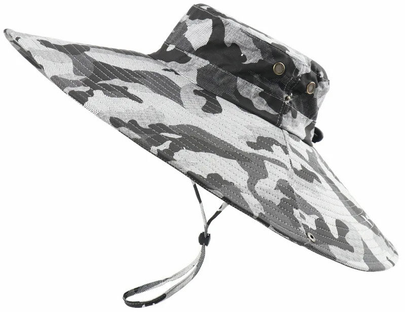 Шляпа Skully Clothing Company для мужчин, размер OneSize, белый, черный