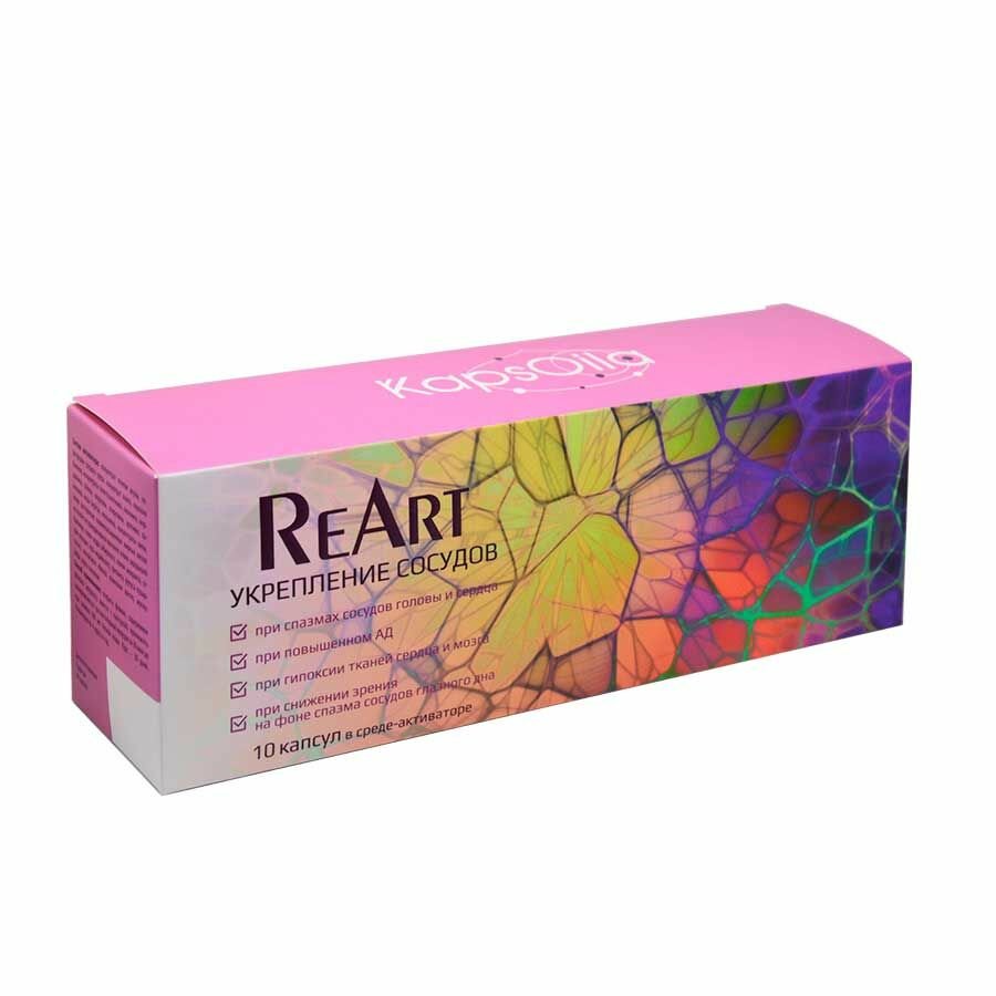 Изображение ReArt укрепление сосудов, 30 капсул