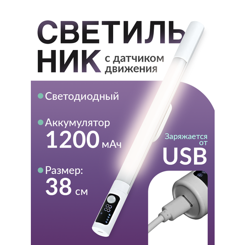 Светильник с датчиком движения подвесной 38 см 950₽