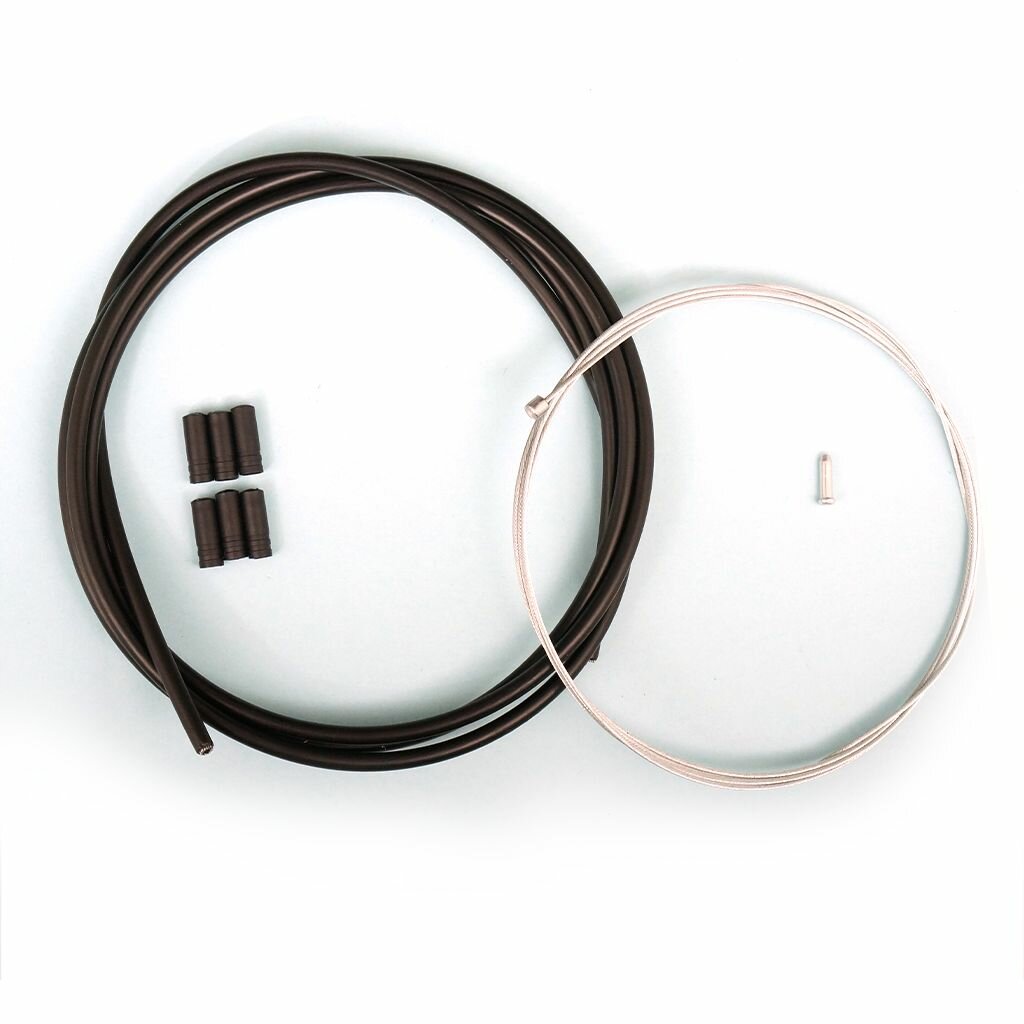 Комплект трос переключения передач (2.1м с наконечником) с рубашкой (1.5м с 6 наконечниками)