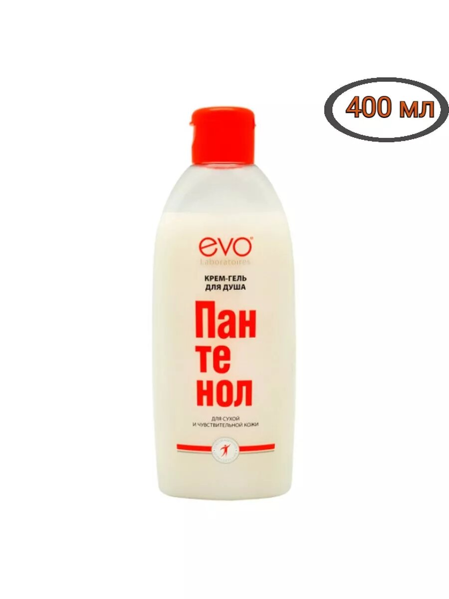 фото EVO Пантенол крем-гель для душа/400мл