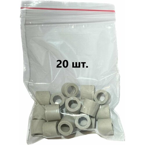 Керамический изолятор 6 х 10 х 10 мм (упаковка 20 шт.) высокотемпературный