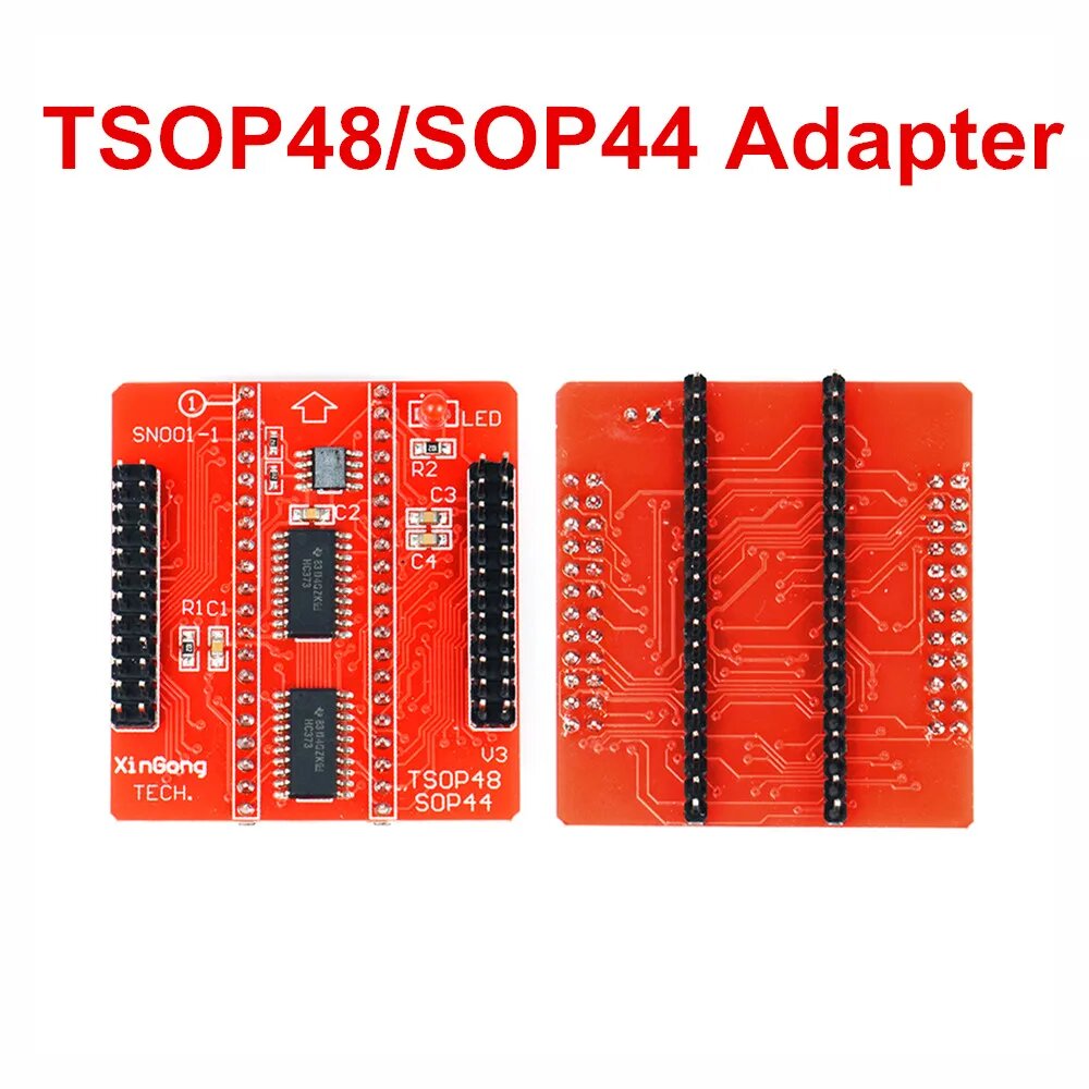 Xgecu minipro TL866II plus программатор TSOP48 SOP44, SOP44