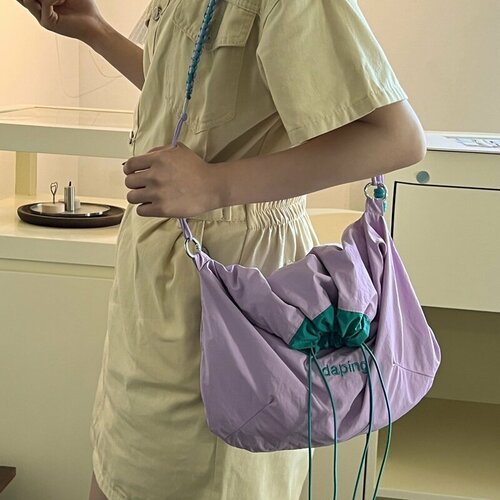 Сумка мессенджер Ruiyingzizhi, фиолетовый