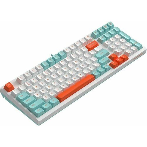 Клавиатура A4Tech Fstyler FS300 русские и английские буквы белый fs300 panda snowboarding 6600₽