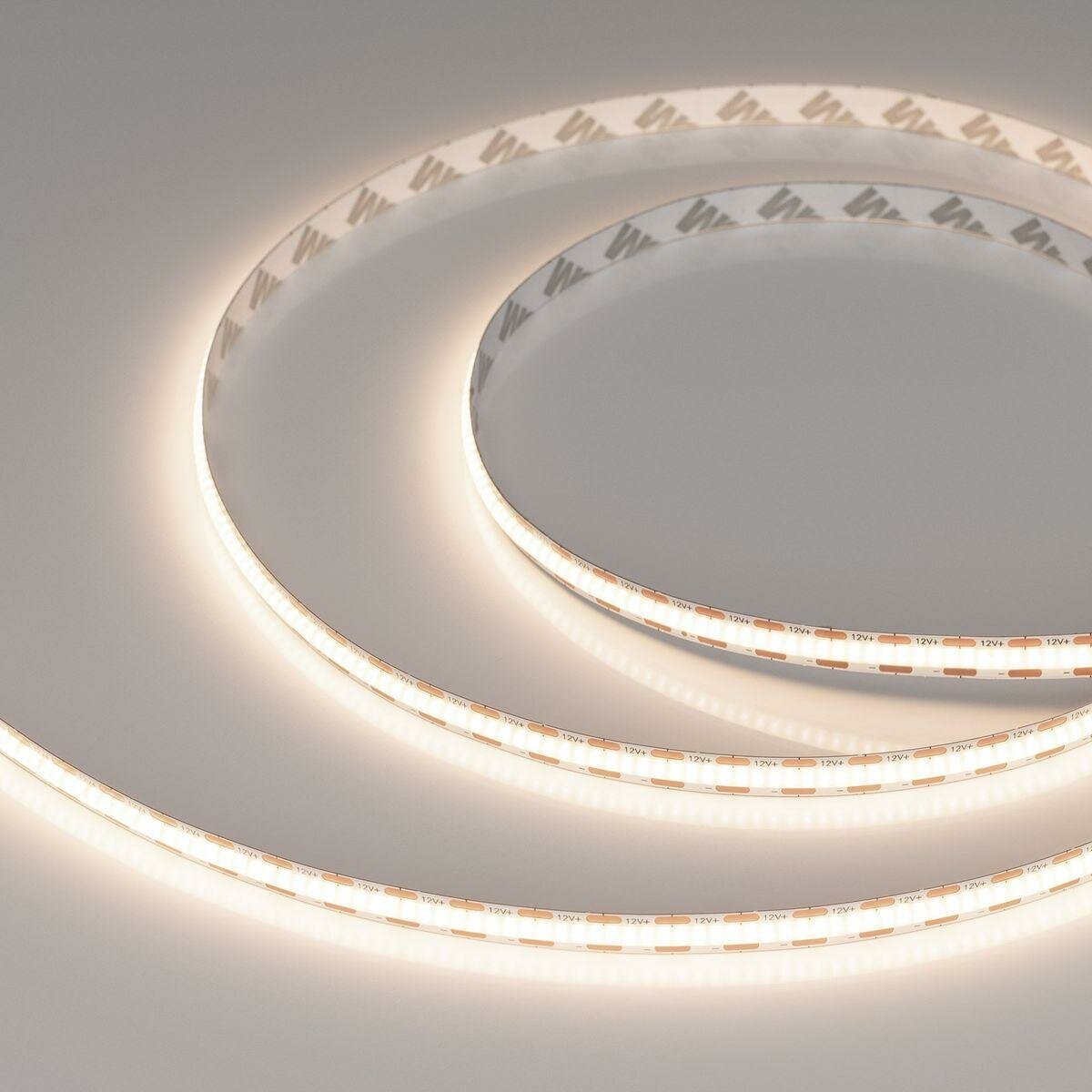 Arlight Светодиодная лента Arlight 9W/m 400LED/m CSP теплый белый 2,5М COB-X400-8mm 12V Warm3500 044588 — фото 1