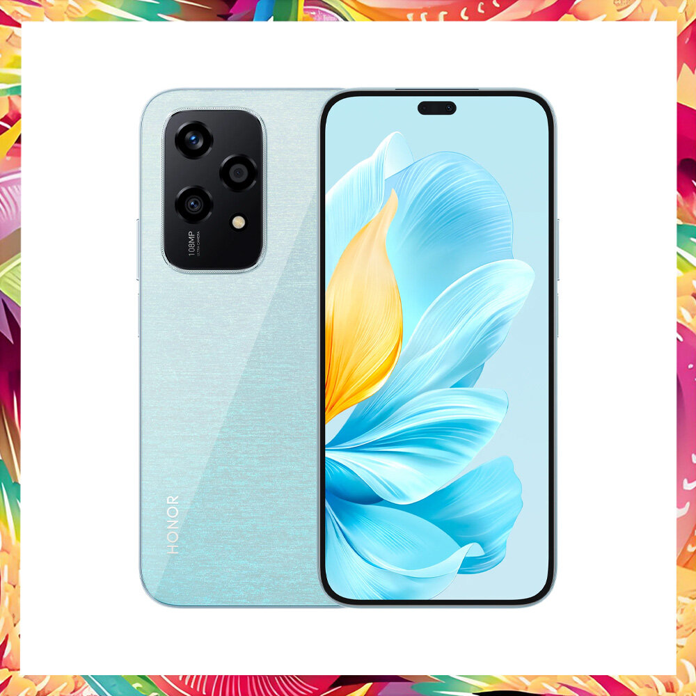 Смартфон HONOR 200 Lite 12/256GB Мерцающий голубой