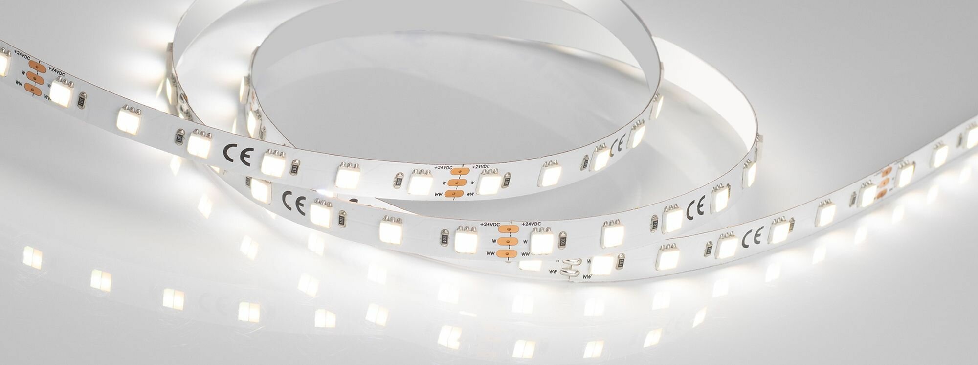 RT 6-5000 White-MIX-One 2x 025214 Светодиодная лента 24В (5060, IP33, 60 LED/m, LUX, 5 м) Arlight - фото №3