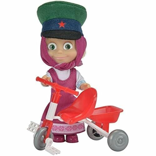 Simba Маша и Медведь 109301684 Катание на трехколесном велосипеде