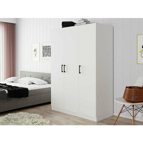 Распашной шкаф Бьянка 3 Белый 101 14045220 27700₽