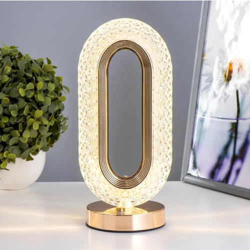 Светильник светодиодный настольный декоративныйночниклампа27см 999₽