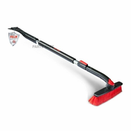 FELIX 410060017 Щетка от снега и ьда х см со скребком и теескопич ручкой