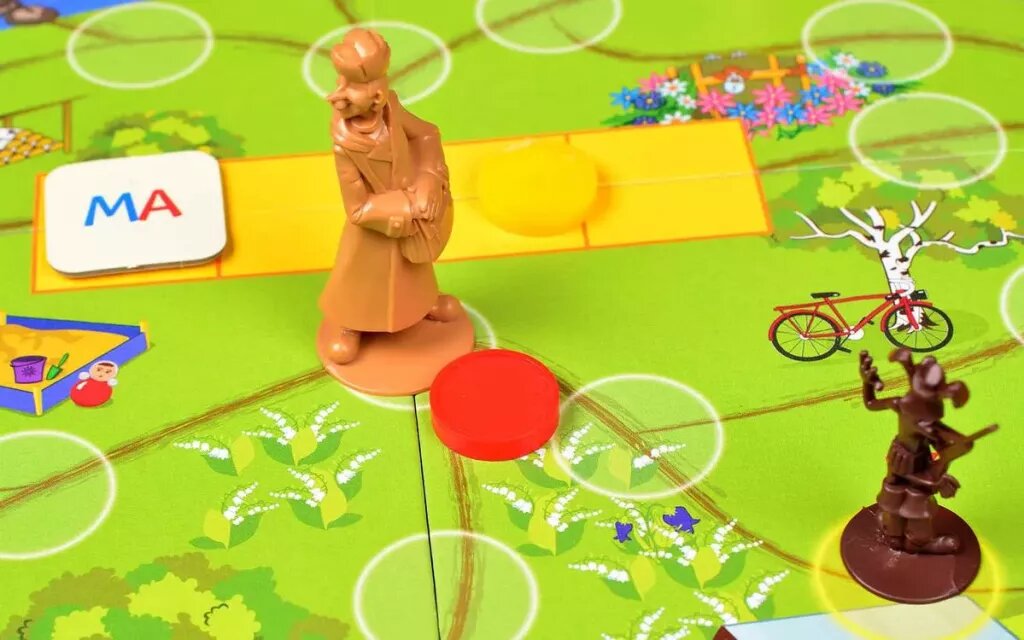 Игра настольная ZVEZDA Простоквашино Читаем по слогам, для детей 4+ — фото 1