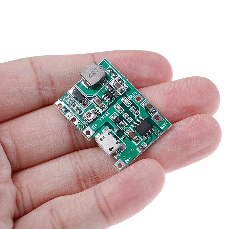 USB повышающий модуль для аккумулятора 18650 — фото 1