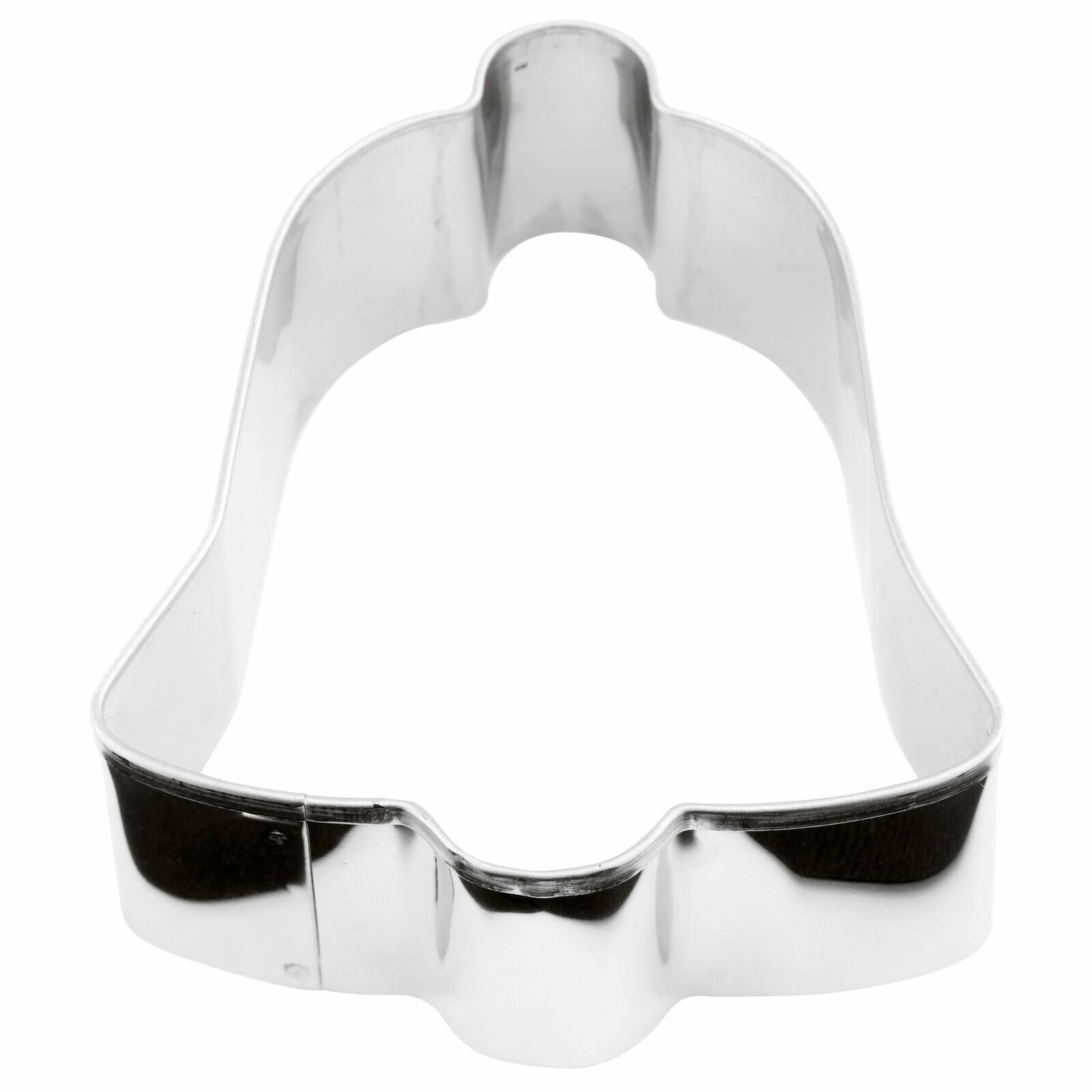 Вырубка форма для приготовления пряников и печенья, Колокольчик, 6х7х3 см нержавеющая сталь, Paderno.