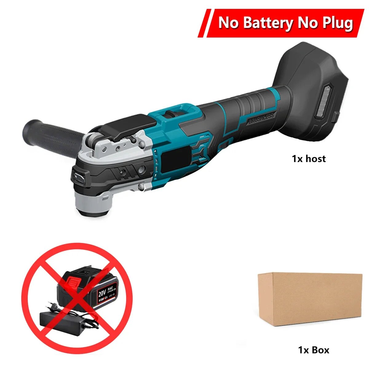 WOBERICH LB205 бесщеточный осциллирующий инструмент Makita18V, no battery no plug