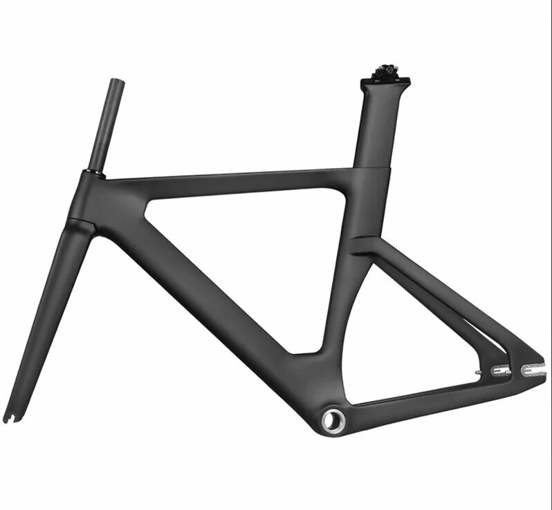BXT 700C карбоновая рама для трекинга, 57cm Gloss, Черный