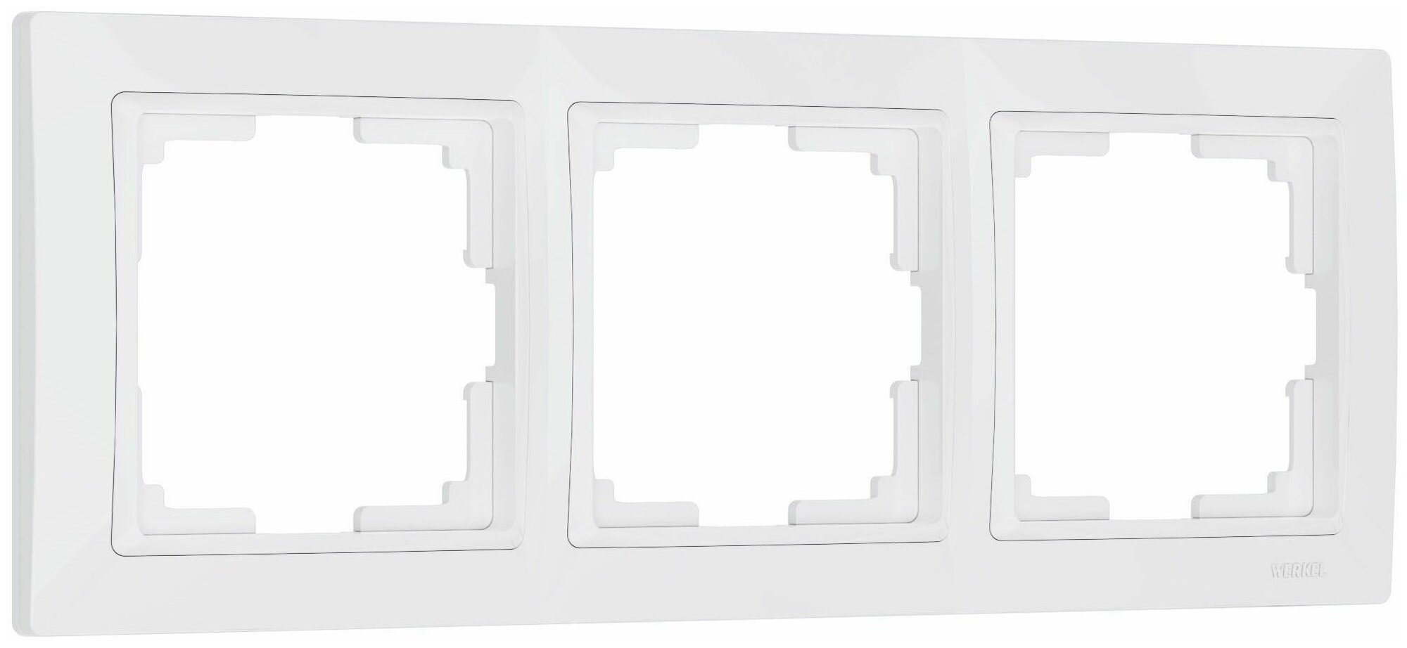 Рамка на 3 поста Werkel Snabb Basic (Белый)