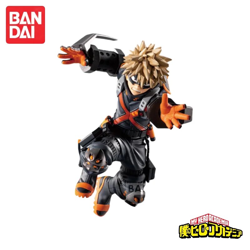 В наличии My Hero Academia Bakugou Katsuki Bandai Banpresto оригинальные товары в стиле аниме фигурка модель украшения, Bakugou Katsuki, Унисекс