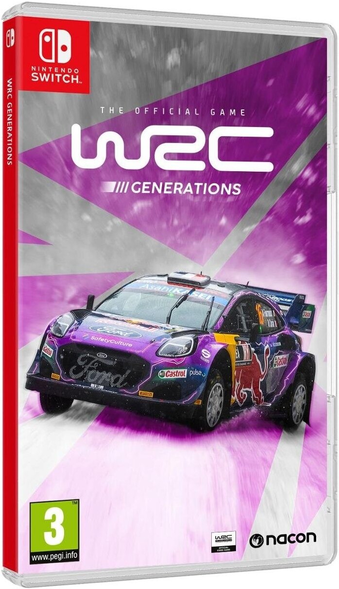 WRC Generations (русские субтитры) (Nintendo Switch)