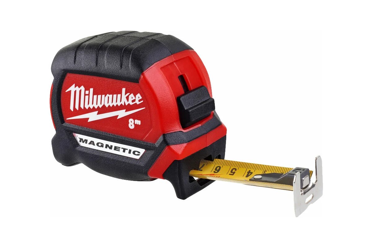 Магнитная рулетка Milwaukee GEN III 8м / ширина 27мм 4932464600