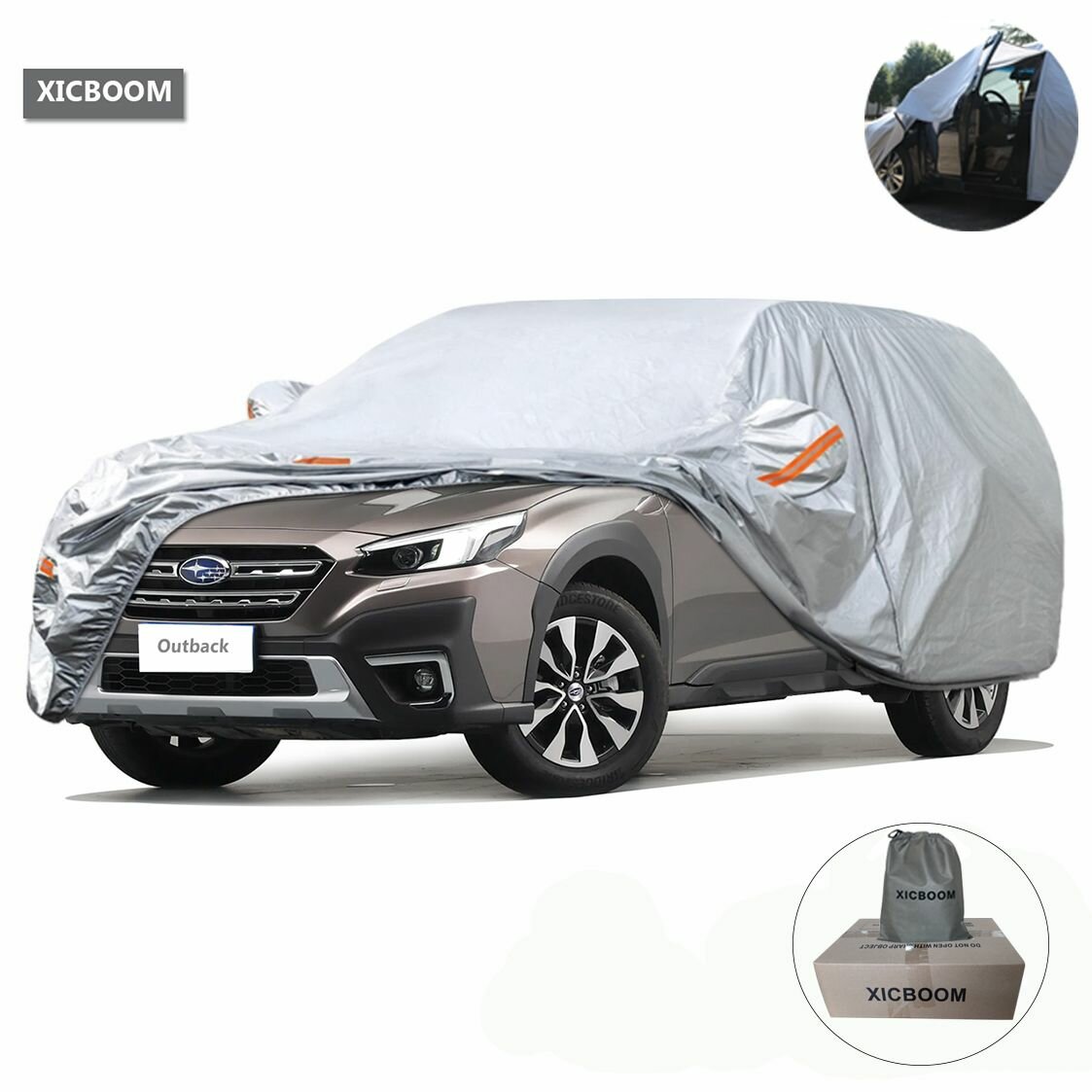 XICB00M Чехол на автомобиль Subaru Outback, Мембранные материалы, Ткань, 1 шт.