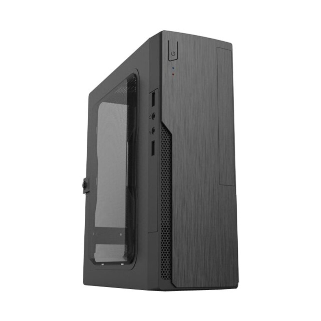 Корпус для компьютера Foxline FL-BQ5-FLX220-U32 Mini-Tower черный