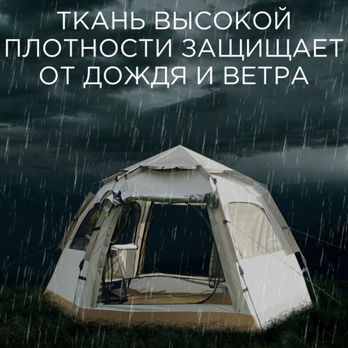 Палатка-автомат 240х240х155см, быстровозводимая, легкая и компактная